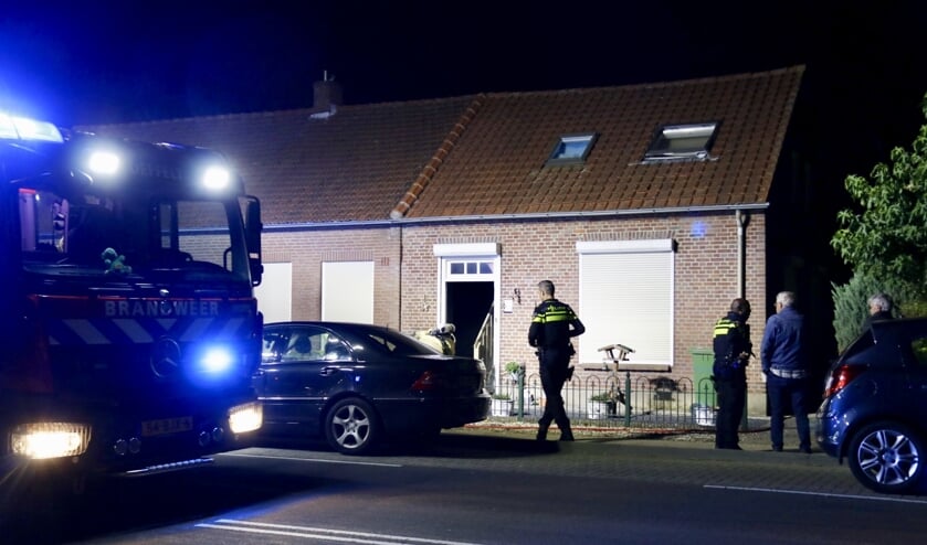 Woningbrand in Oeffelt.
