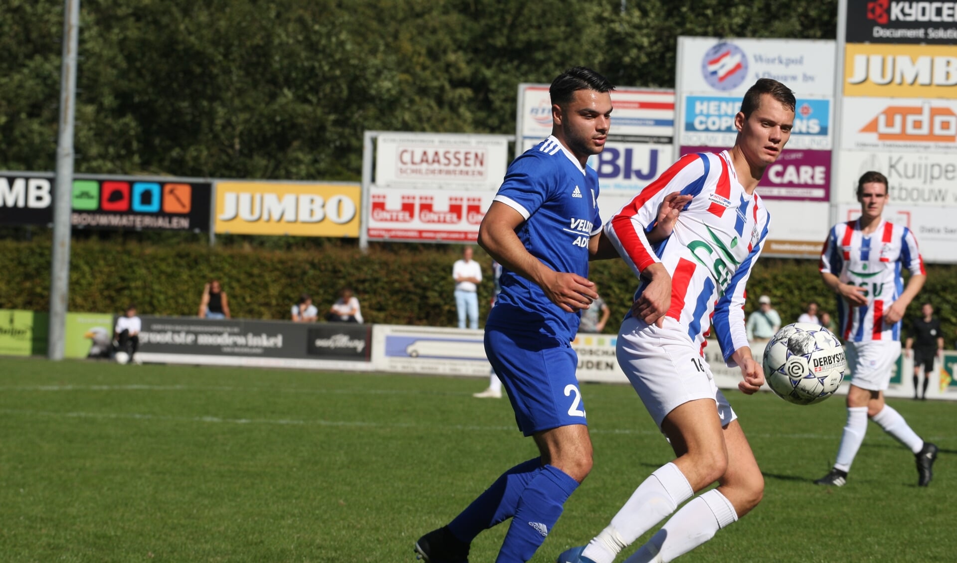 Thijs van der Linden speelde een prima tweede helft.