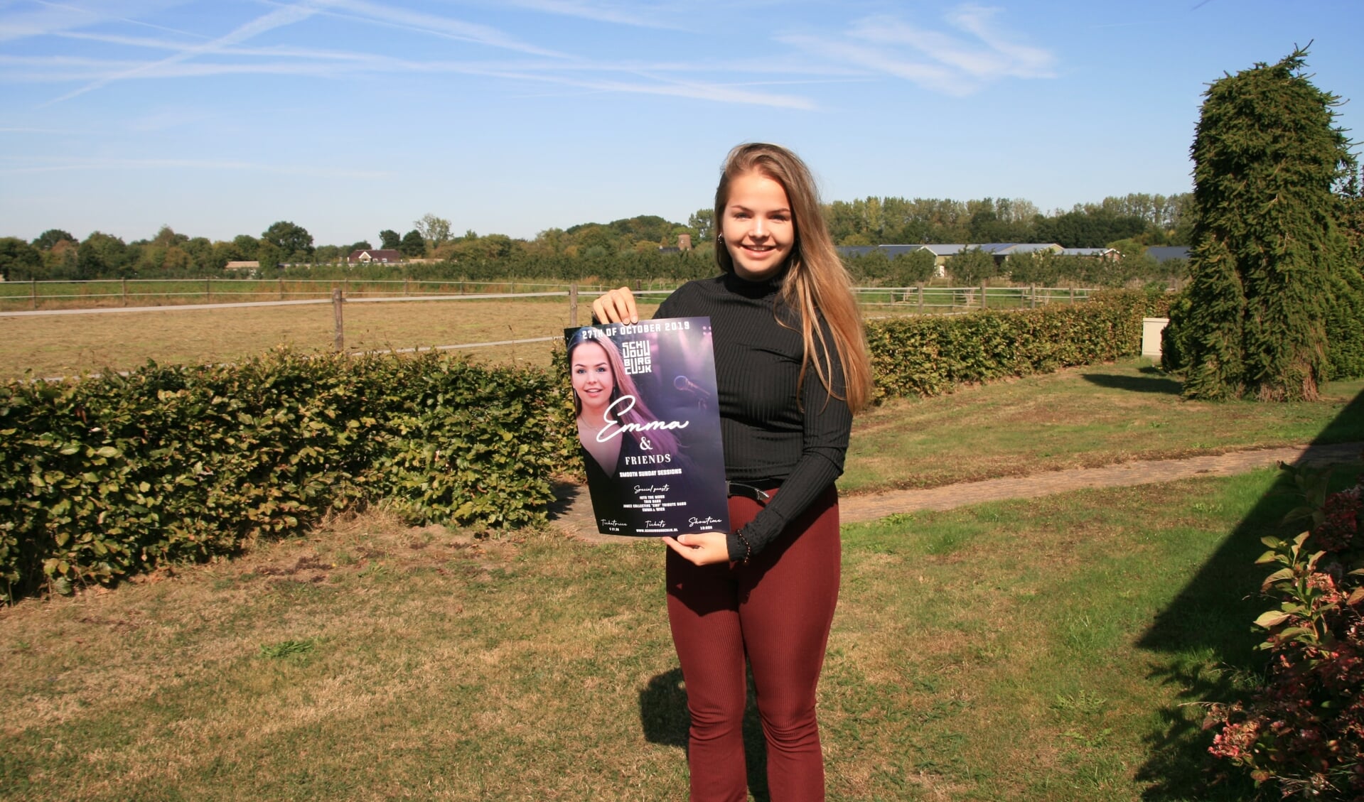Emma Loeffen treedt 27 oktober op in de Schouwburg Cuijk.
