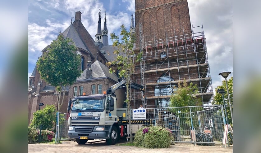 De Museumtoren in Cuijk krijgt een opknapbeurt.
