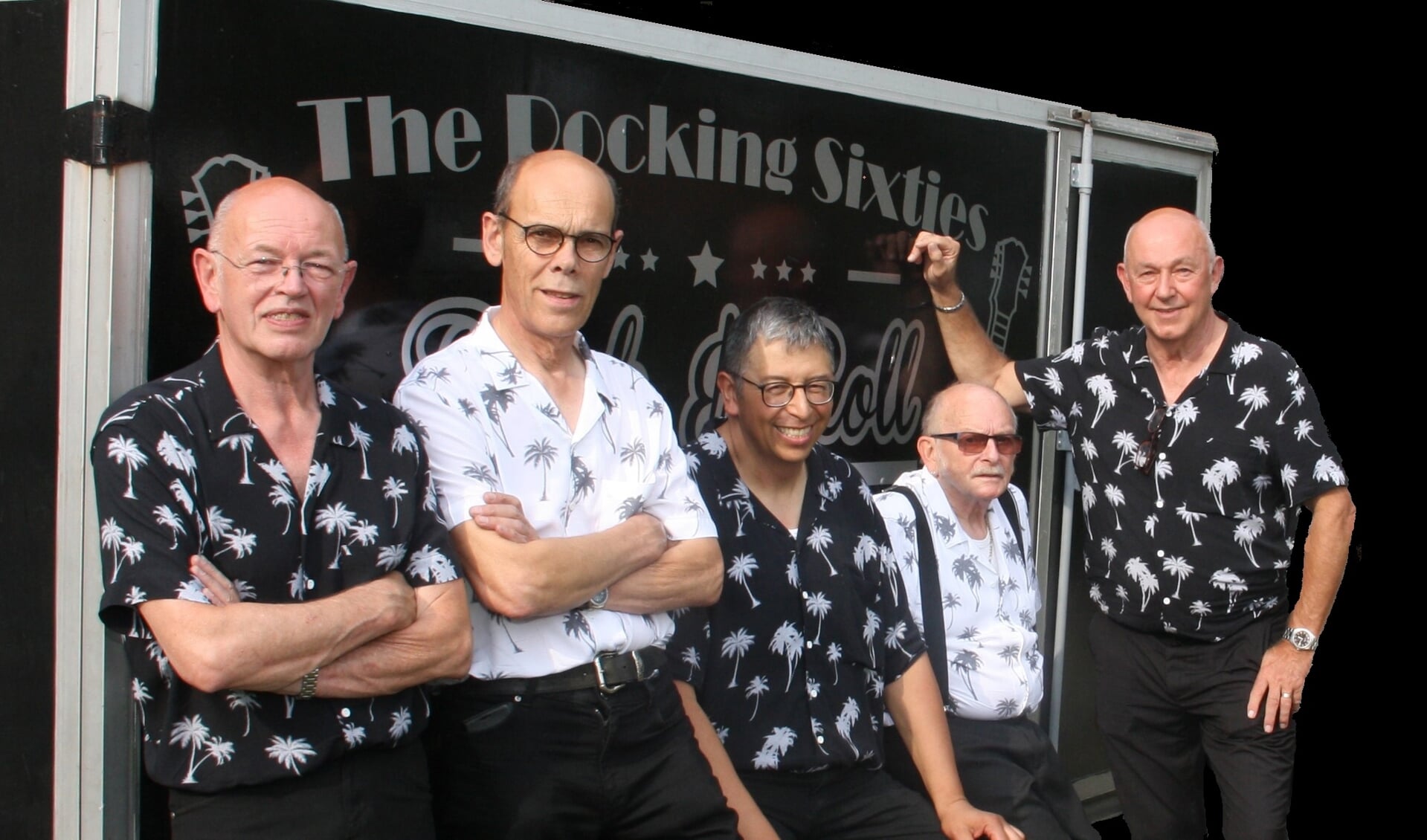 De mannen van The Rocking Sixties.