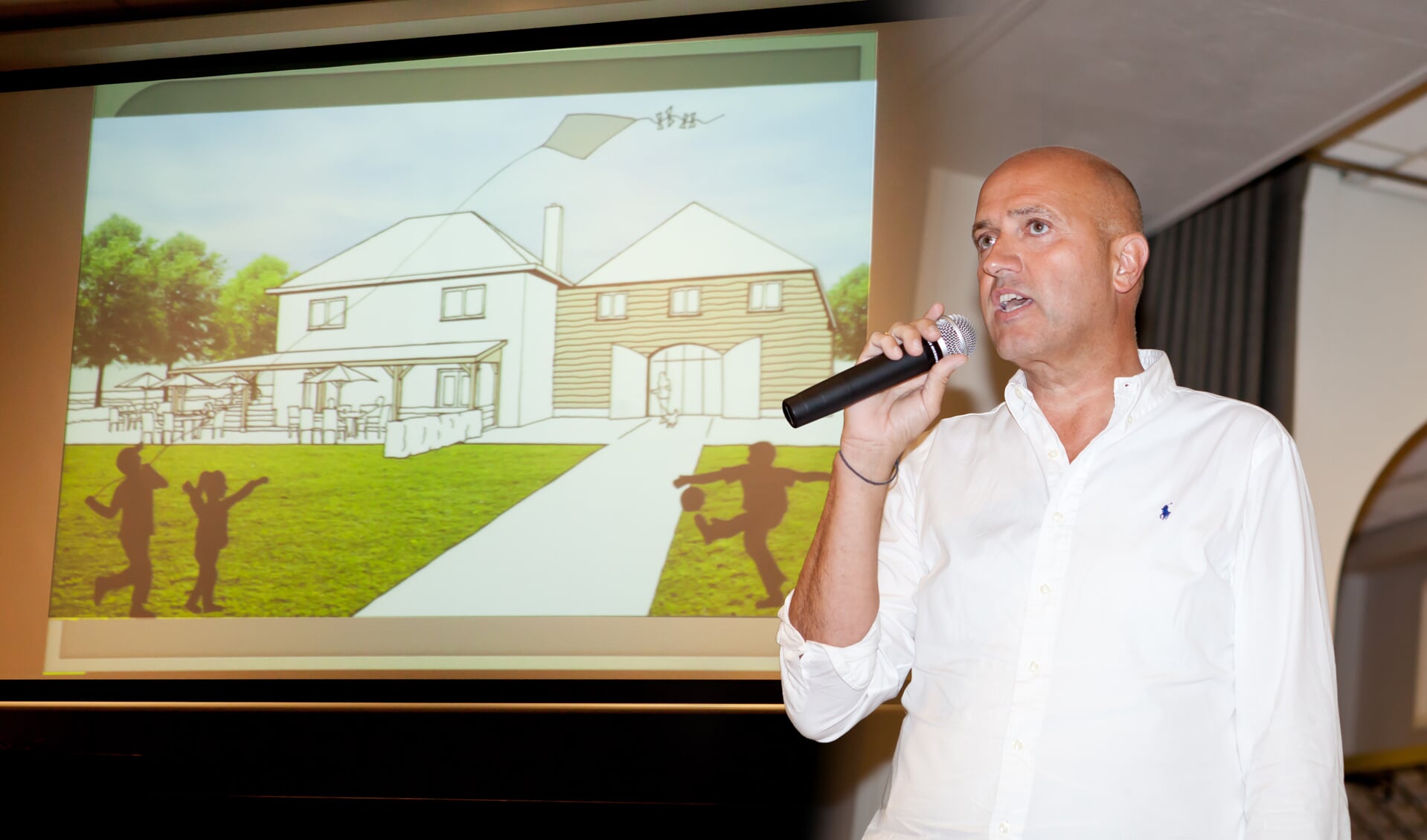Paul van der Mark presenteerde in 2015 al zijn plannen voor de Bungelaar.