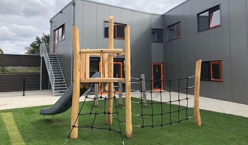 De nieuwbouw voor de buitenschoolse opvang bij Eerste Klas in Cuijk.