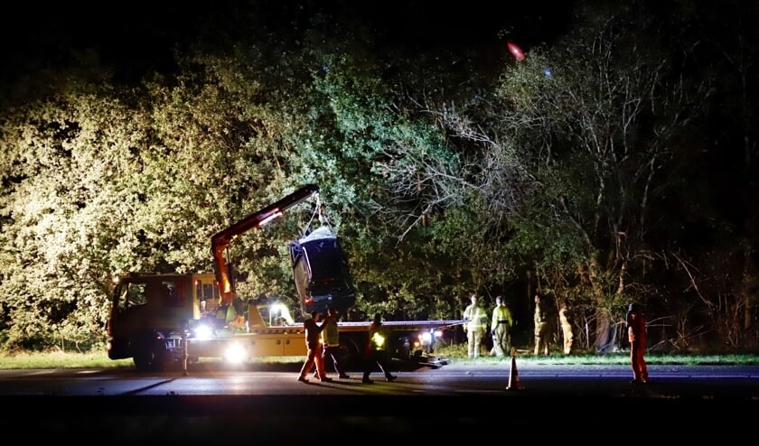Eenzijdig ongeval op de A73 bij Boxmeer.