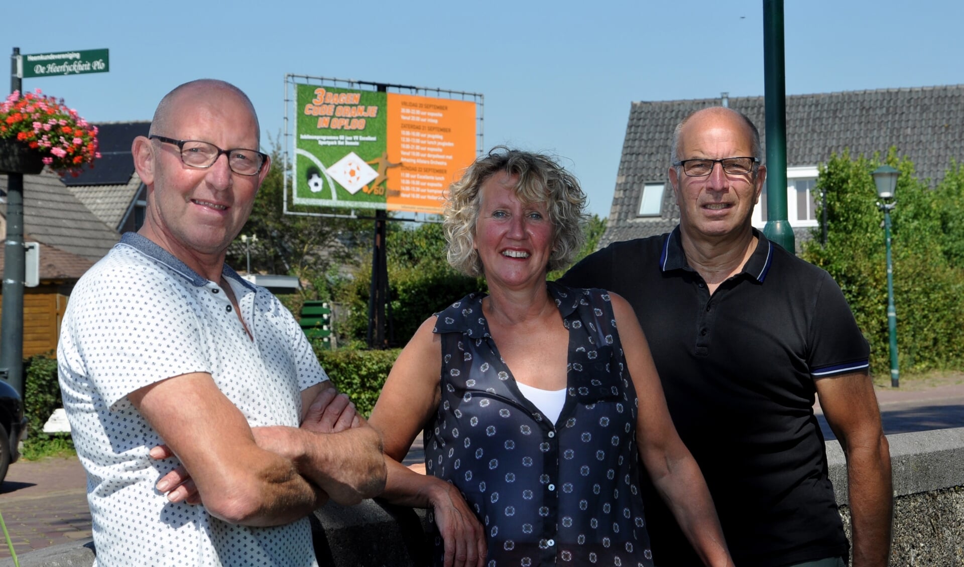 V.l.n.r. Jan van de Weijer, Gertie Verberk en Jos Rutten.