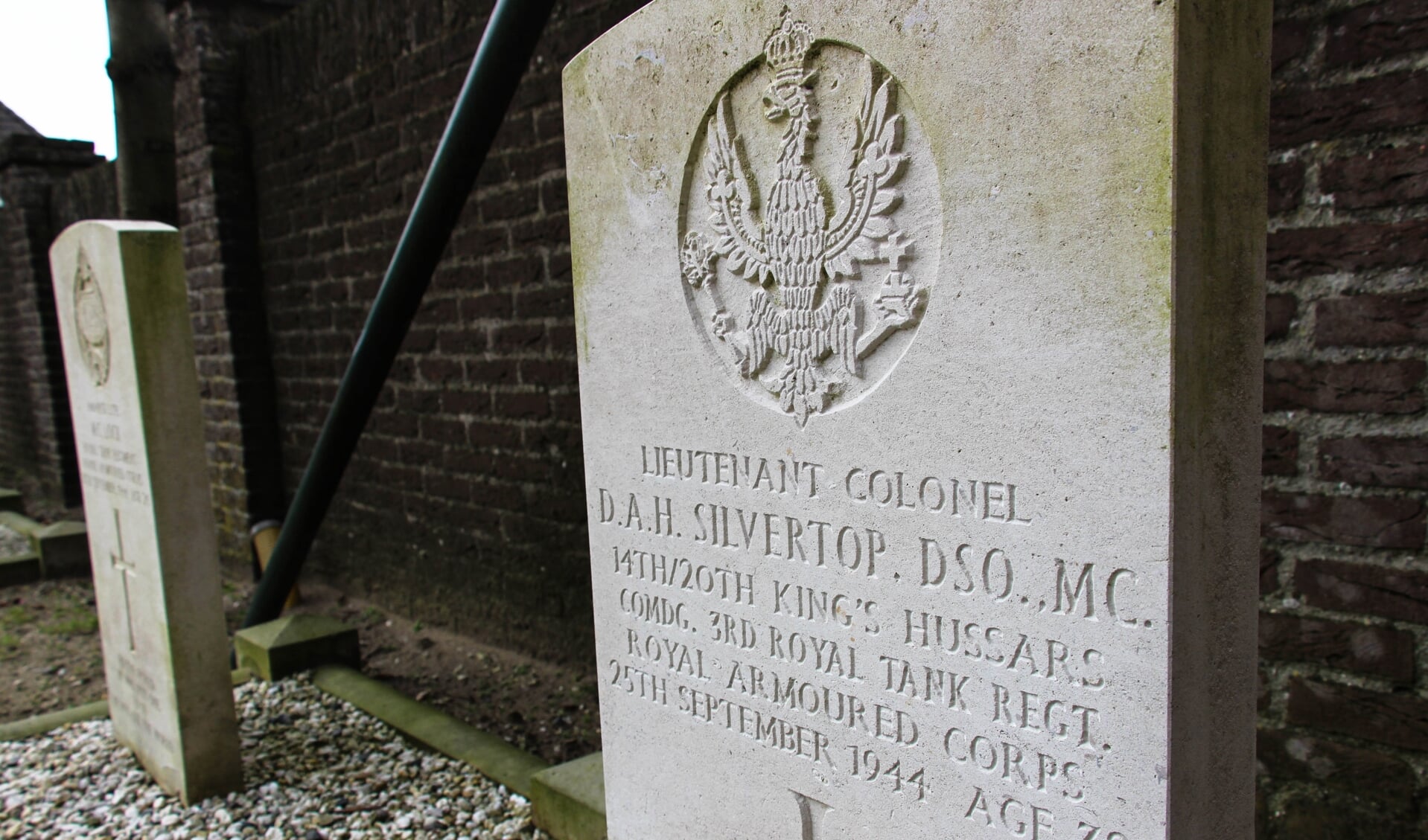 Het tragische verhaal van de Brit David Silvertop, begraven in Sint Anthonis, komt aan bod in de tentoonstelling 'Facing Freedom'.