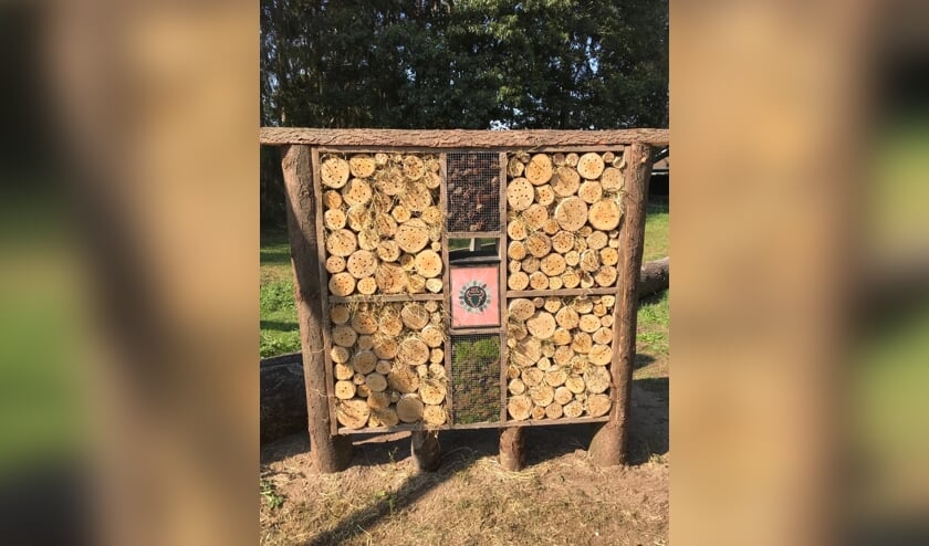 Het insectenhotel.