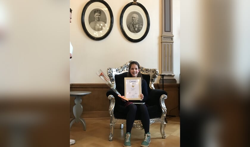 Fay Sanders won de eerste ronde.