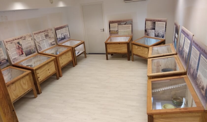 Een tentoonstelling bij de VVV winkel in Oss.