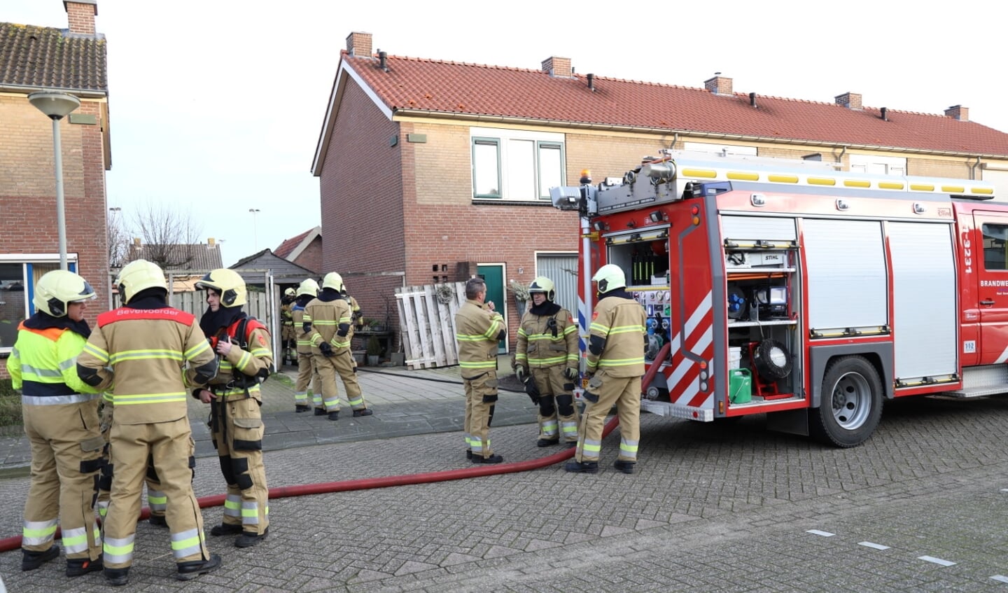 Schuurbrand in Herpen. Foto Marco van den Broek Foto Mallo