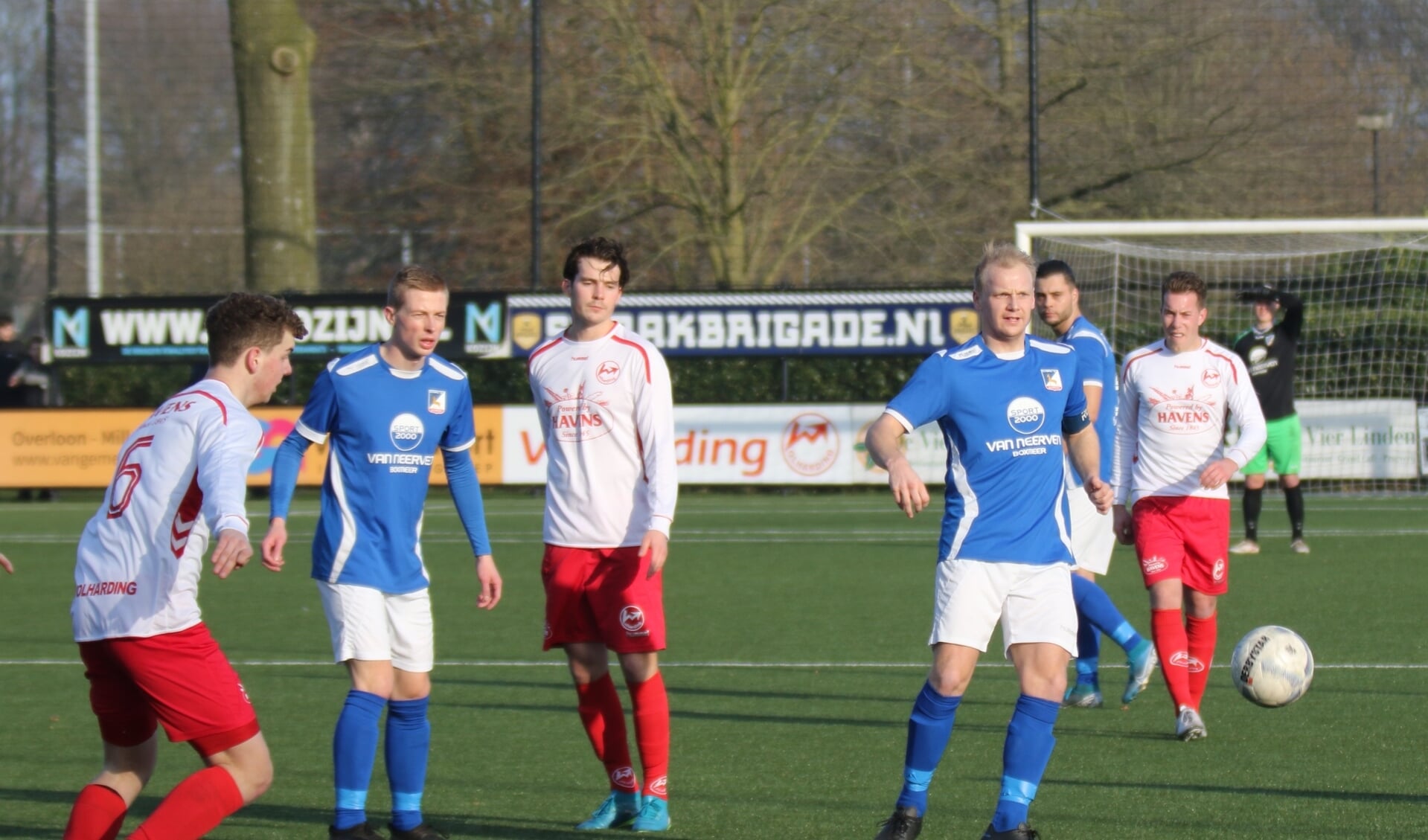 Vorig seizoen stond de derby eenmaal op het programma: Olympia'18 was toen in Vierlingsbeek met 1-3 een maatje te groot voor Volharding.