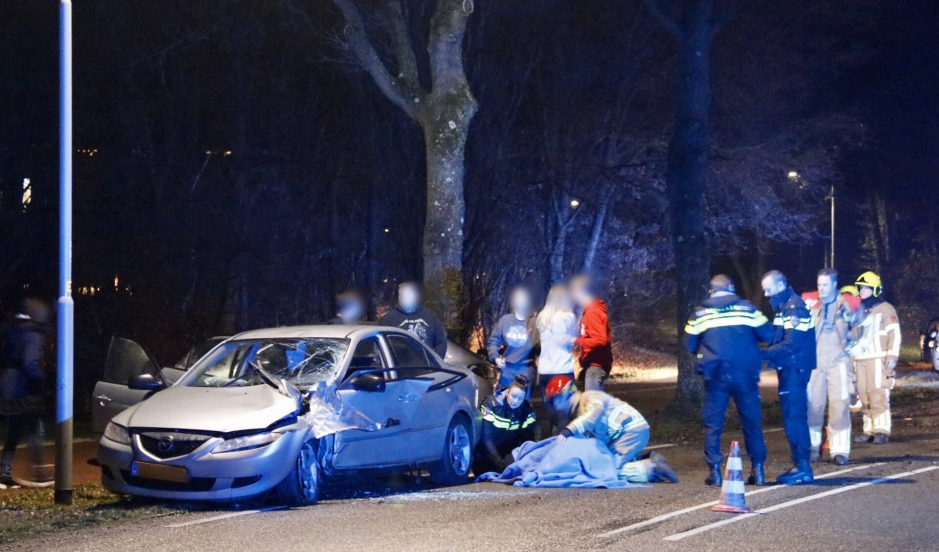 Bestuurder zwaargewond na ongeluk op Stiemensweg in Gennep.