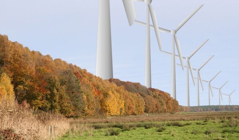 Een schrikbeeld voor velen: windmolens aan de horizon.