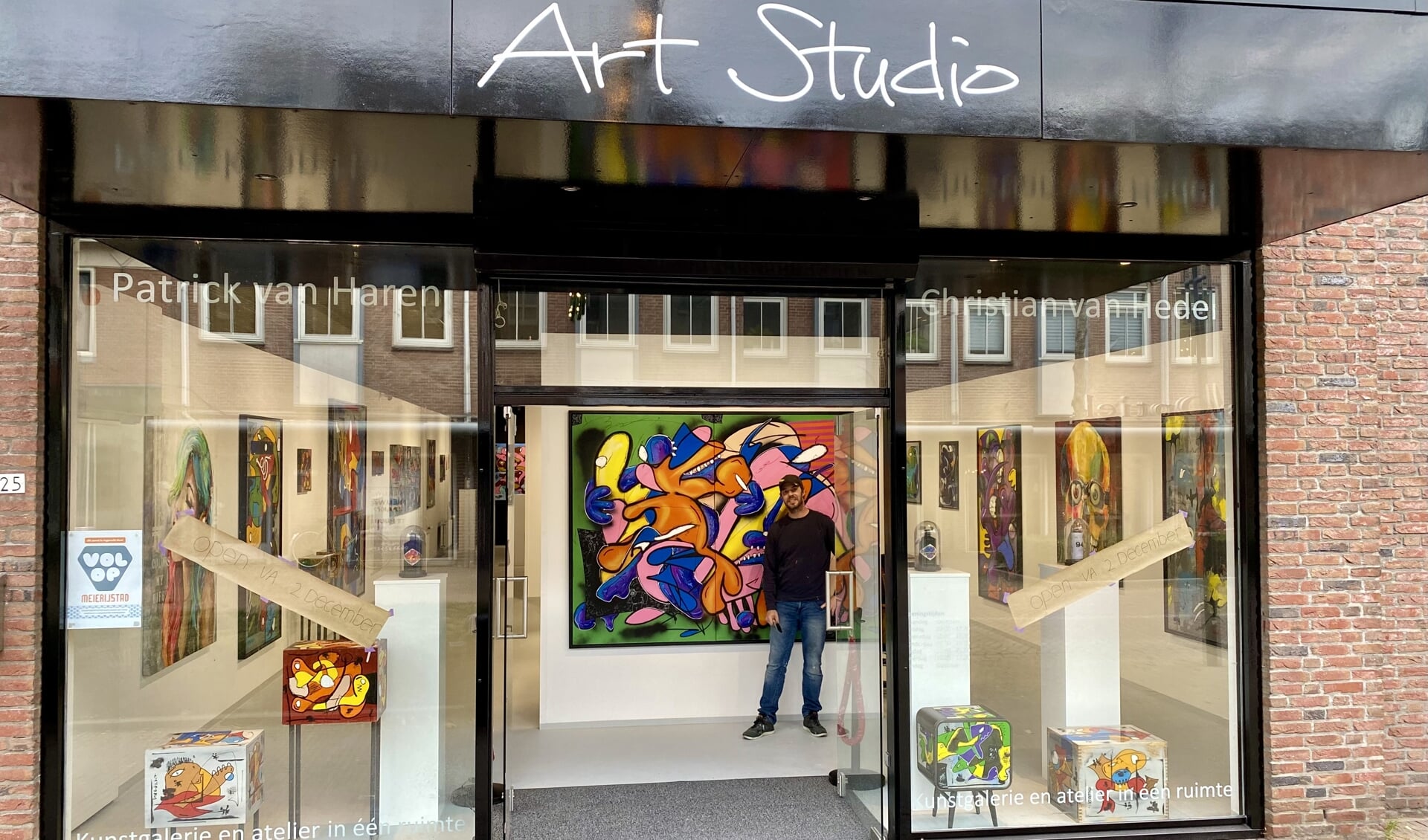 Vanaf woensdag gaan de deuren van Art Studio officieel open.