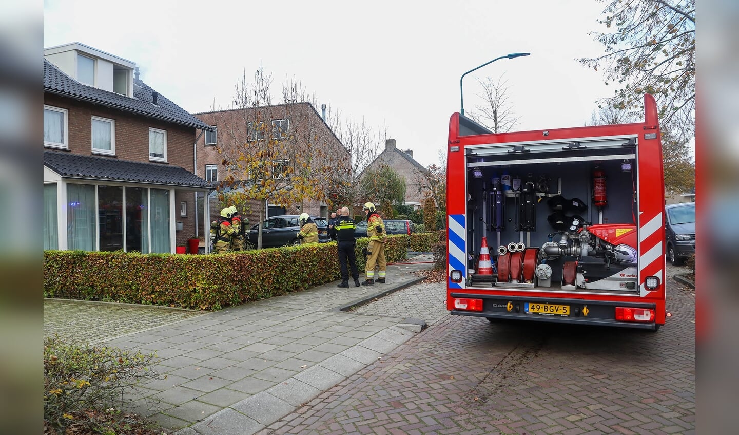 Brandweer in Heesch. Foto: Gabor Heeres, Foto Mallo