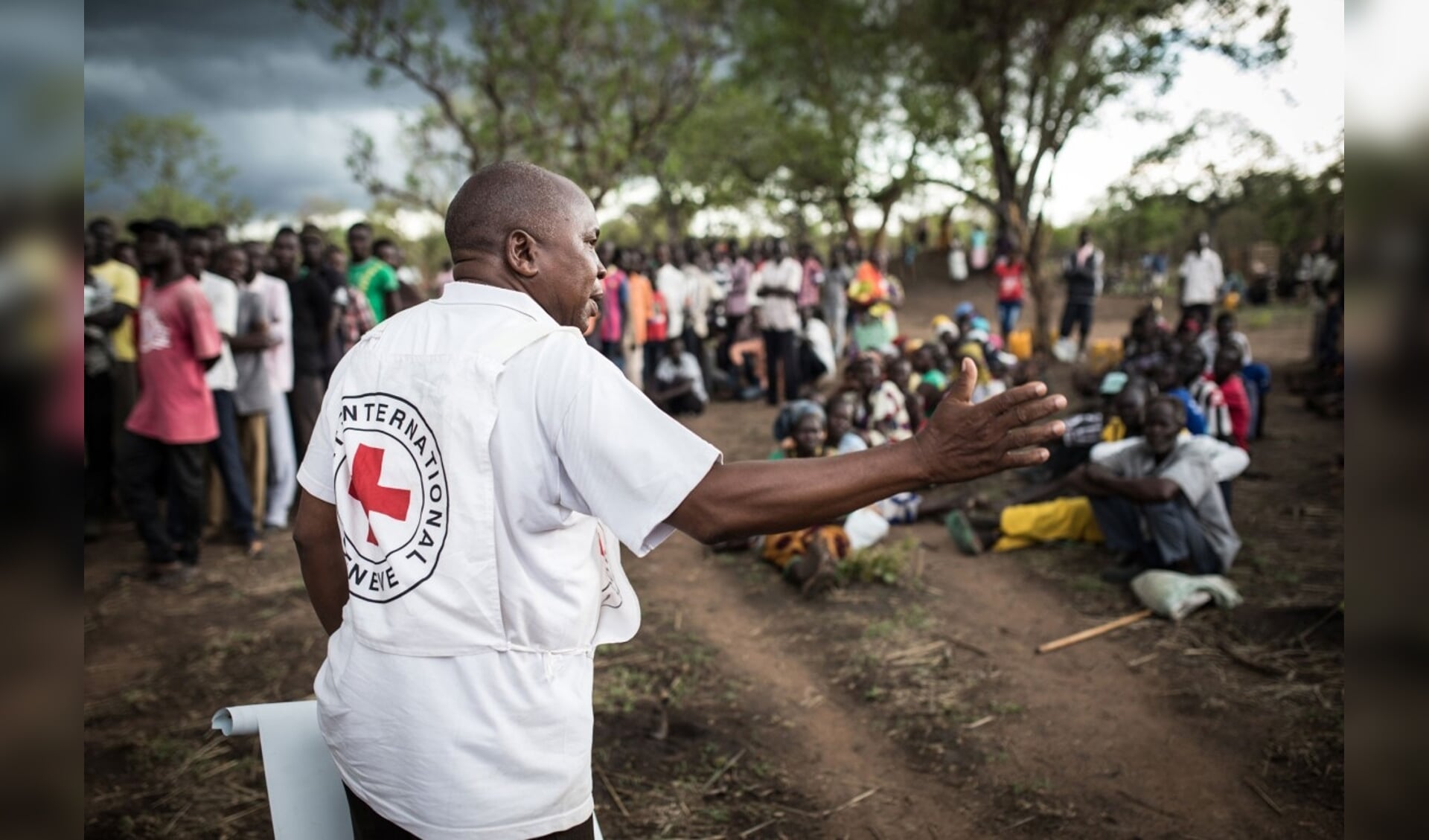 Het Rode Kruis gaat het geld gebruiken voor voedselsteun in het Afrikaanse. 