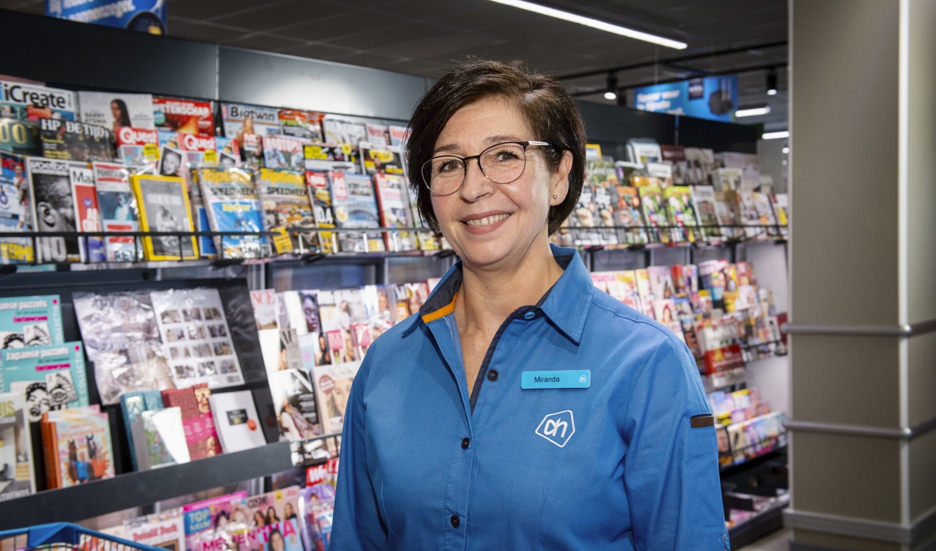 Miranda Huijsmans, winkelmanager bij Albert Heijn Boxmeer.