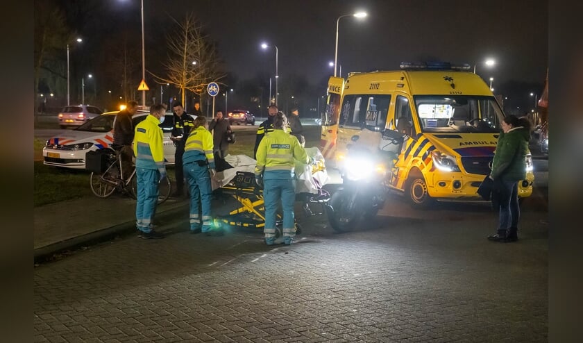 Ongeval op de Obrechtstraat. (Foto: Gabor Heeres, Foto Mallo)