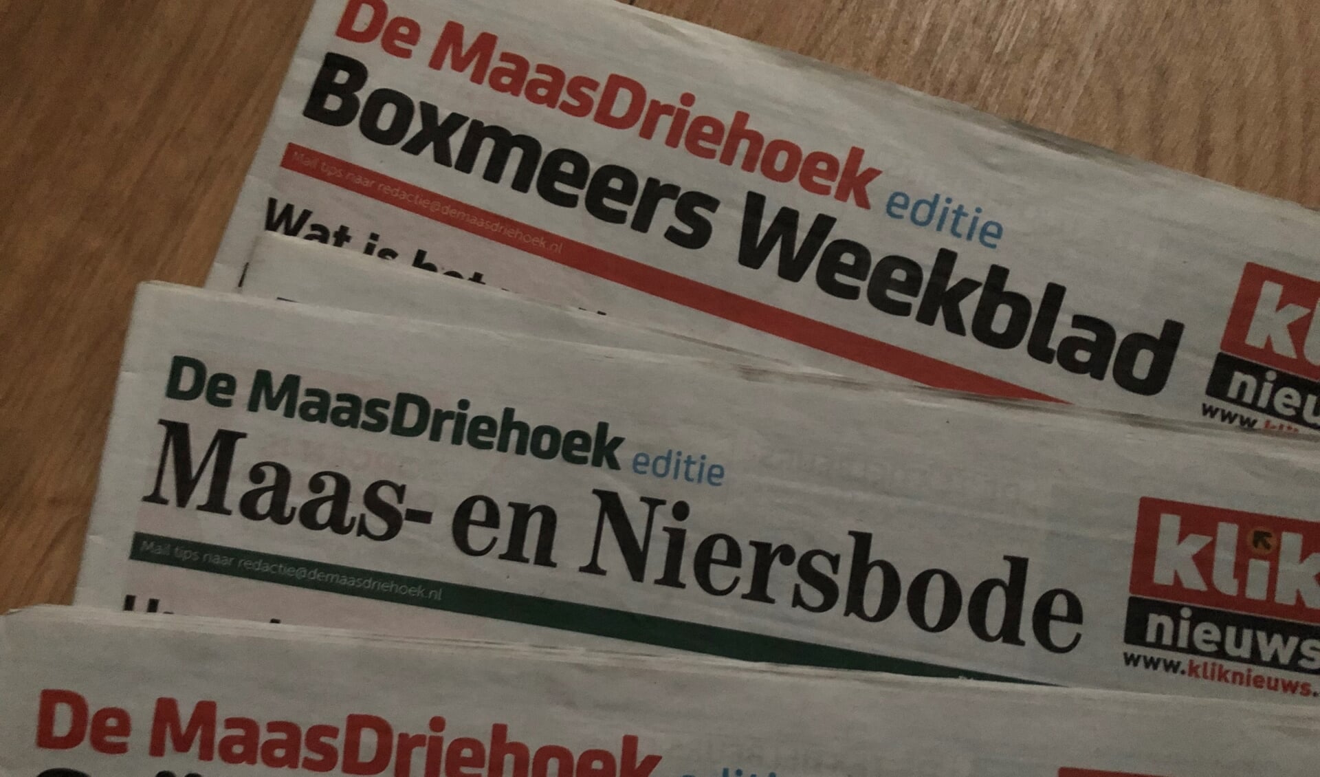 In verband met Koningsdag wordt De Maas Driehoek (week 16) vanaf maandag 26 april bezorgd.