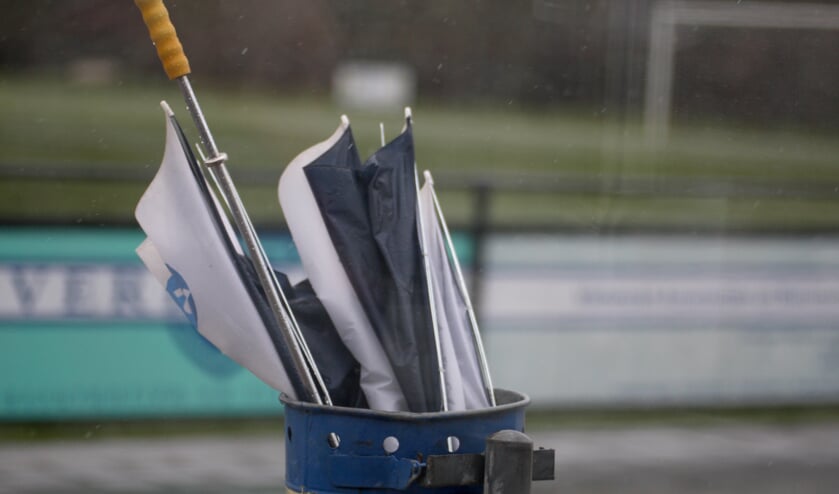 Regen en wind teisteren de velden