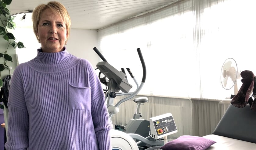 Lilian Kastelein beveelt een bezoek aan het bewegings- en afslankinstituut aan. “Slenderen is niet voor luie mensen.” (tekst en foto: Jos Gröniger)