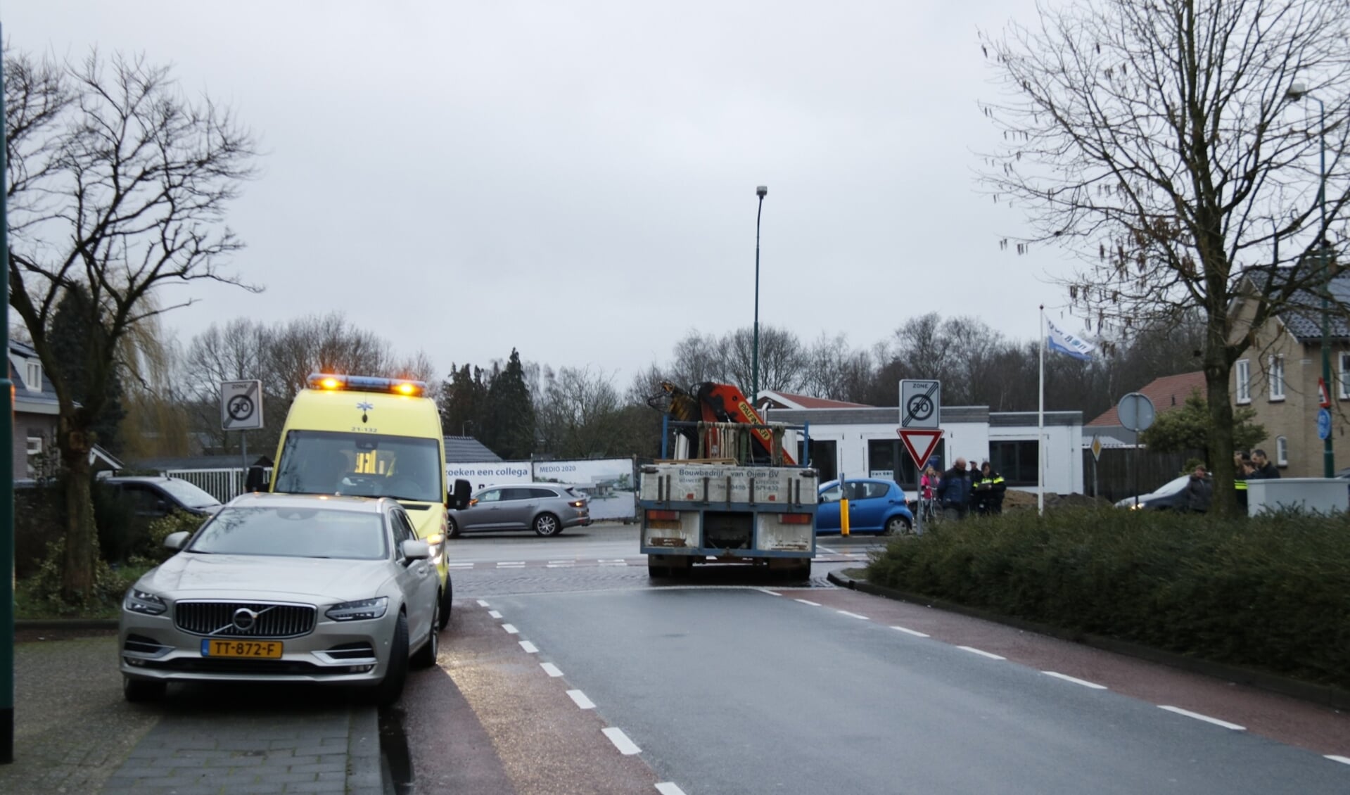 Fietser aangereden in Boxmeer.