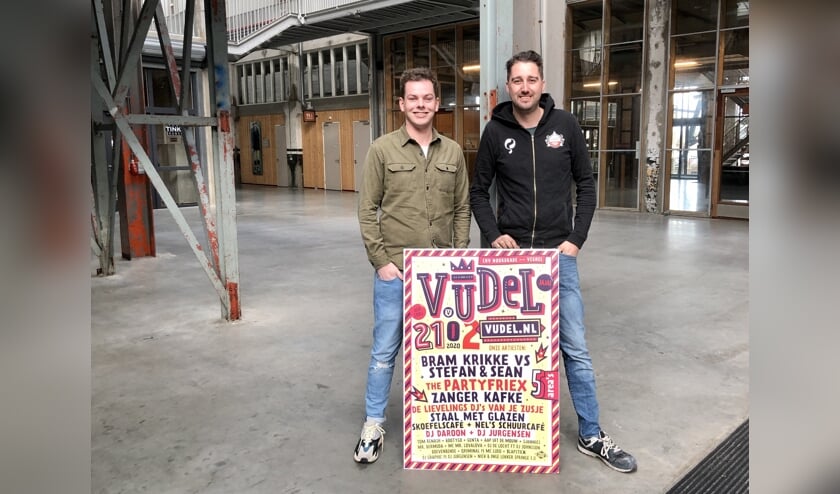 Mark van de Staaij en Thijs van Veghel zijn vrijdag zelf ook van de partij.