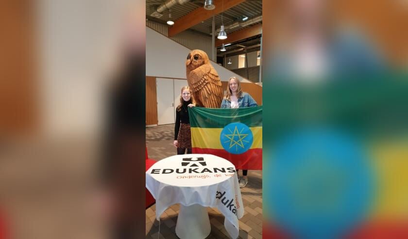 Juul en Nathalie hopen op veel donaties.