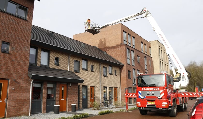 Stormschade in Boxmeer.