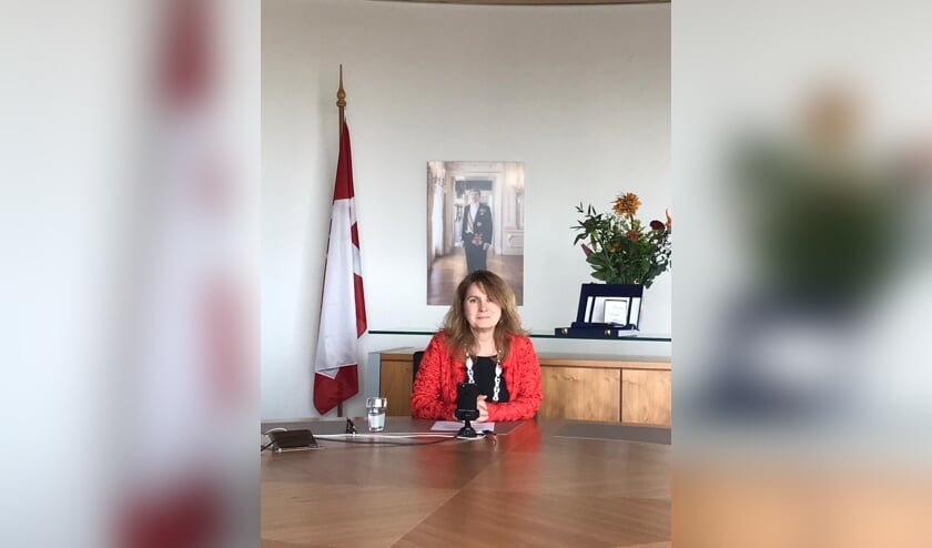 Burgemeester Marieke Moorman van de gemeente Bernheze.