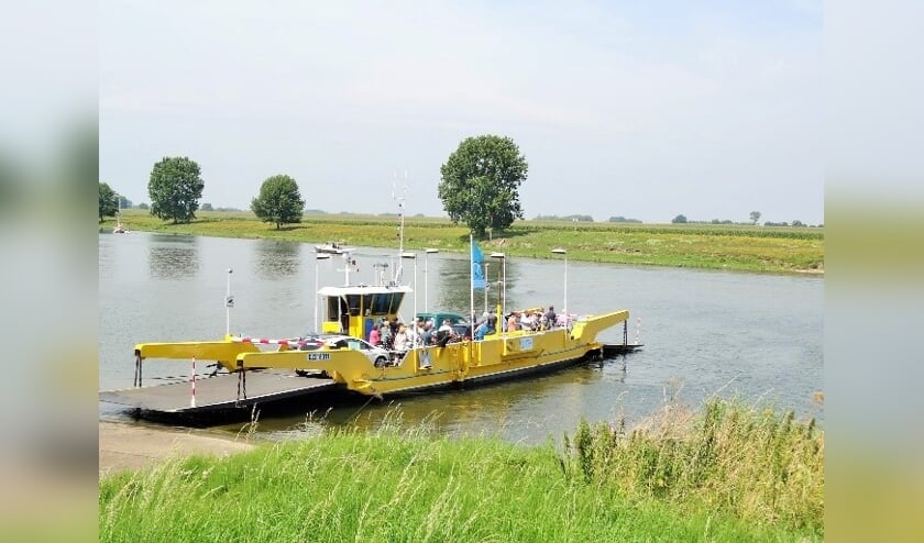 <p>Een veerpont.</p>
