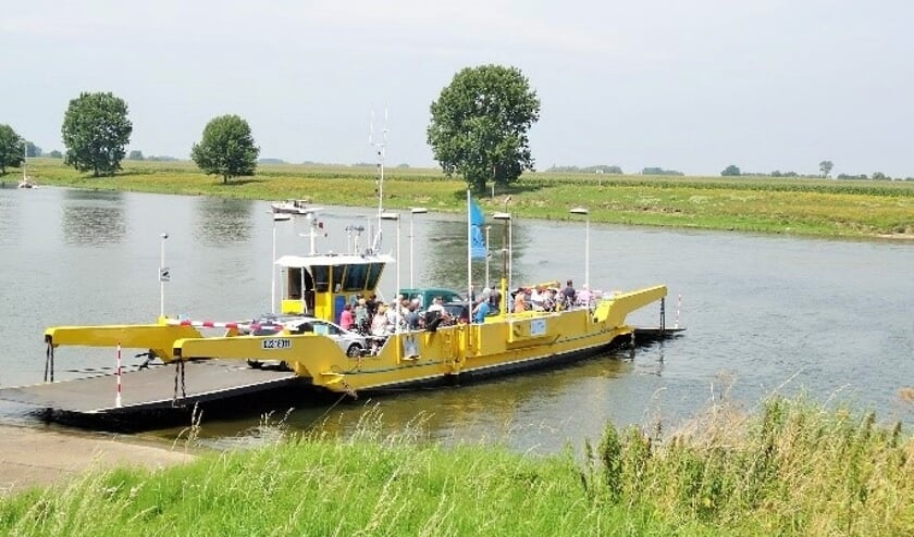 <p>Een veerpont.</p>