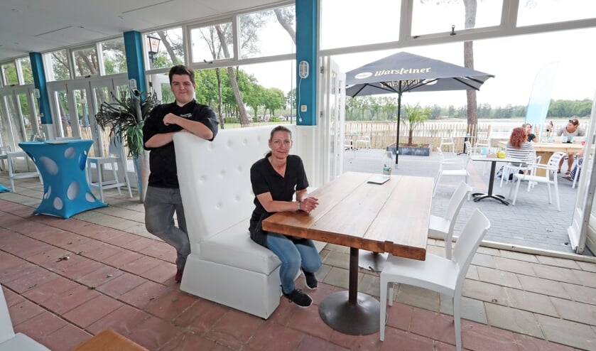 Aaron en Sandra van Beek van Beachclub de Maashorst.