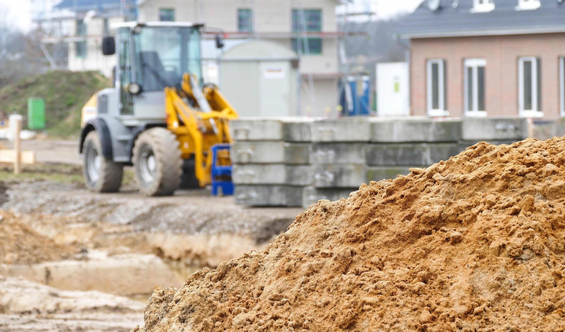 De bouwplannen verlopen voorspoedig.