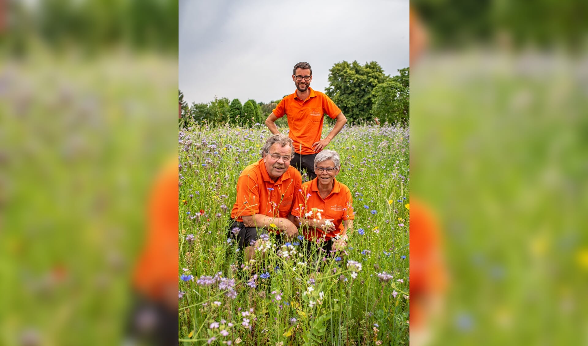 Jan, Gerda en zoon Martijn van de Hulsbeek. (Foto: Katrien Design)
