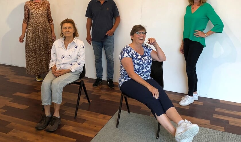 V.l.n.r: Tineke Sips, Olga Kovtun, Peter Koks, Jolanda van Hattum, Nicolette Biessels.