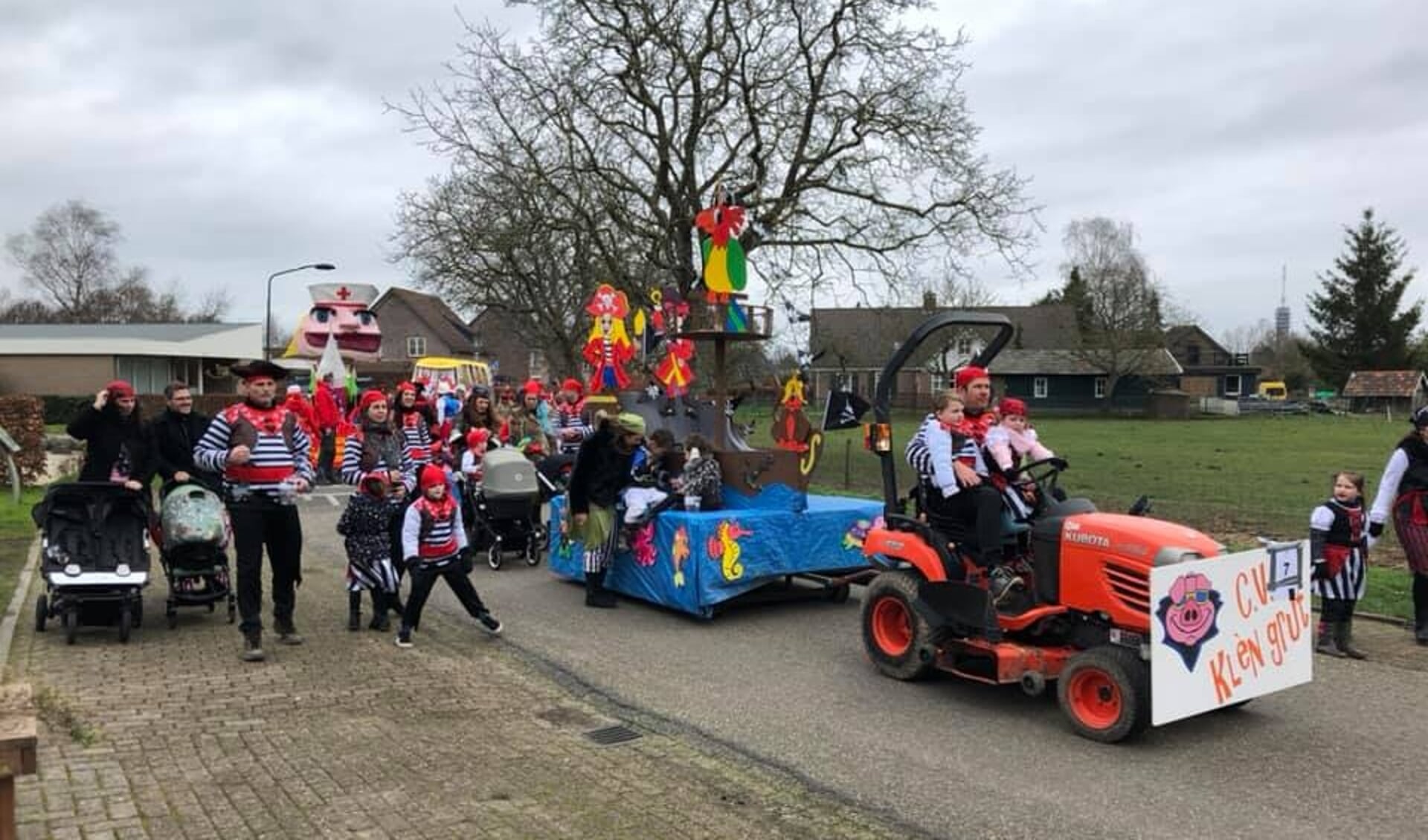 Carnaval in Haren. (Foto: CV De Knorrepotten, Facebook)