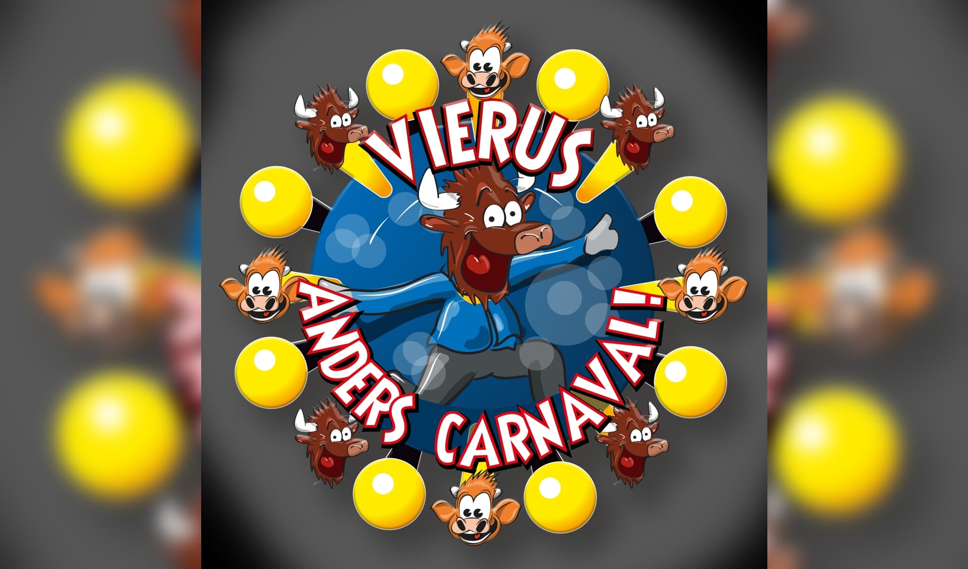 'Vierus anders carnaval' nieuw thema van carnavalsseizoen in Oss