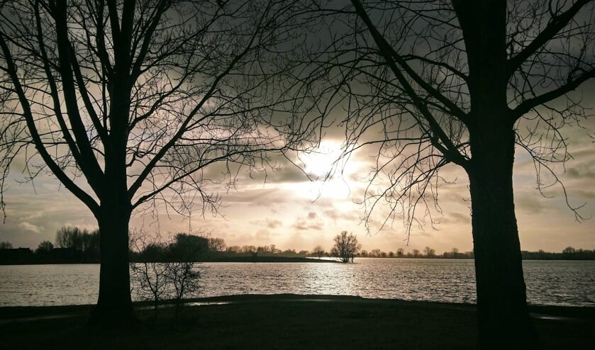 <p>De Maas bij Maren-Kessel.
Son Hoogenboom</p>