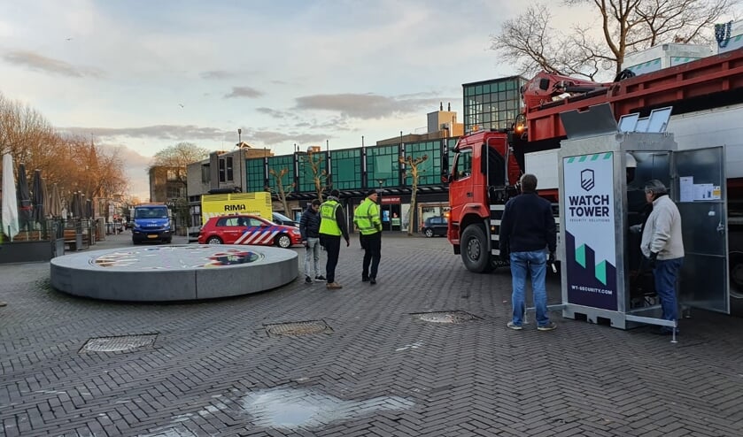 Camera in het Osse centrum. (Foto: Jack van Lieshout)