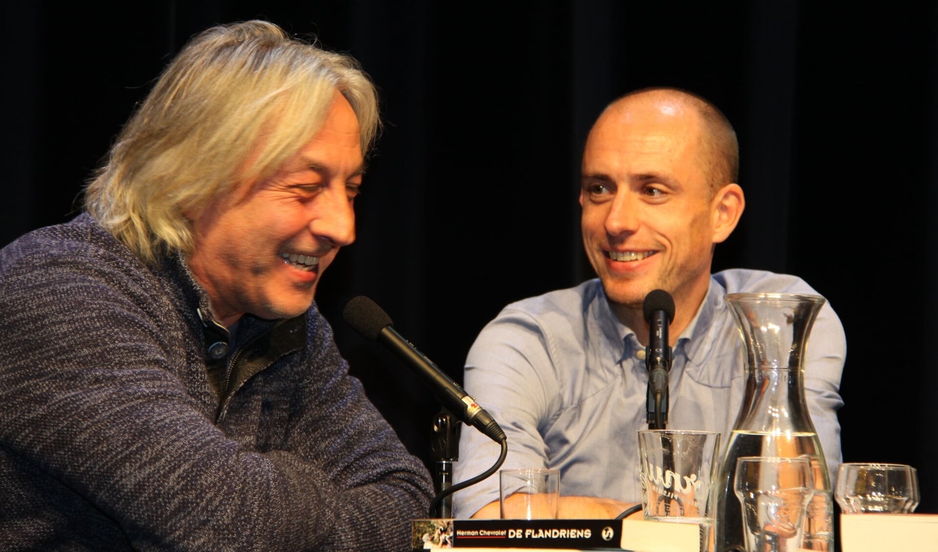 Eddy Planckaert en Stef Clement tijdens een vorige editie. (Foto: Wim Wellens) 