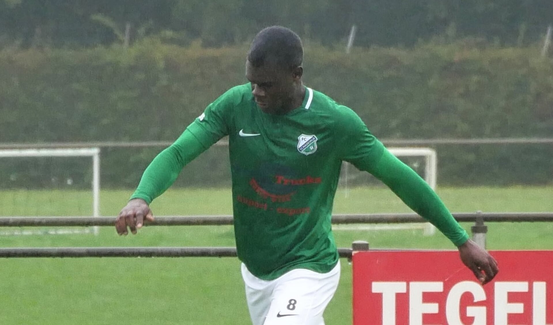 FC Schadewijk-aanvaller Benjamin Duah.