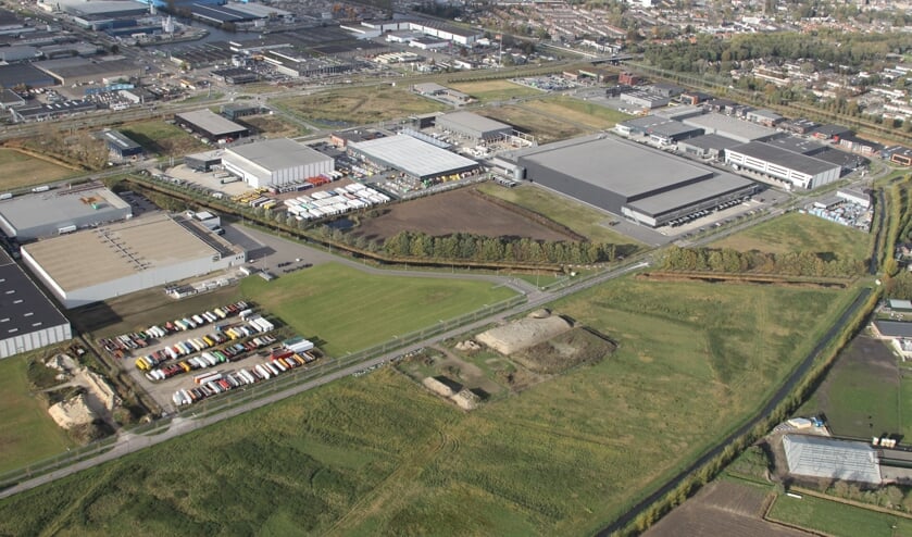 <p>Bedrijventerrein Doornhoek vanuit de lucht.</p>