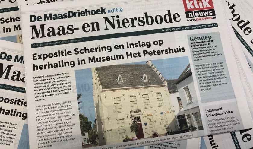 Wil jij de Maas- en Niersbode bezorgen?