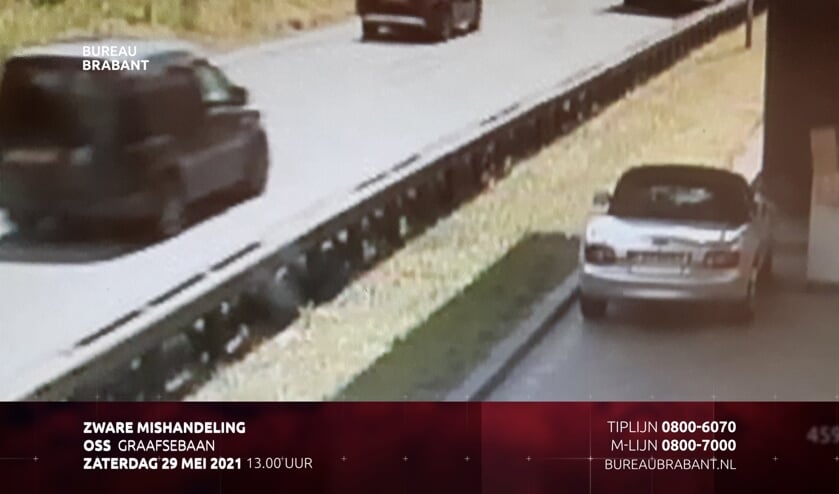 De caddy van de verdachte.