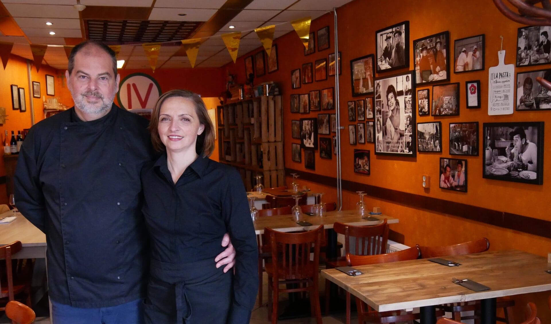 Roberto en Bianca heten je graag welkom in hun gezellige restaurant.