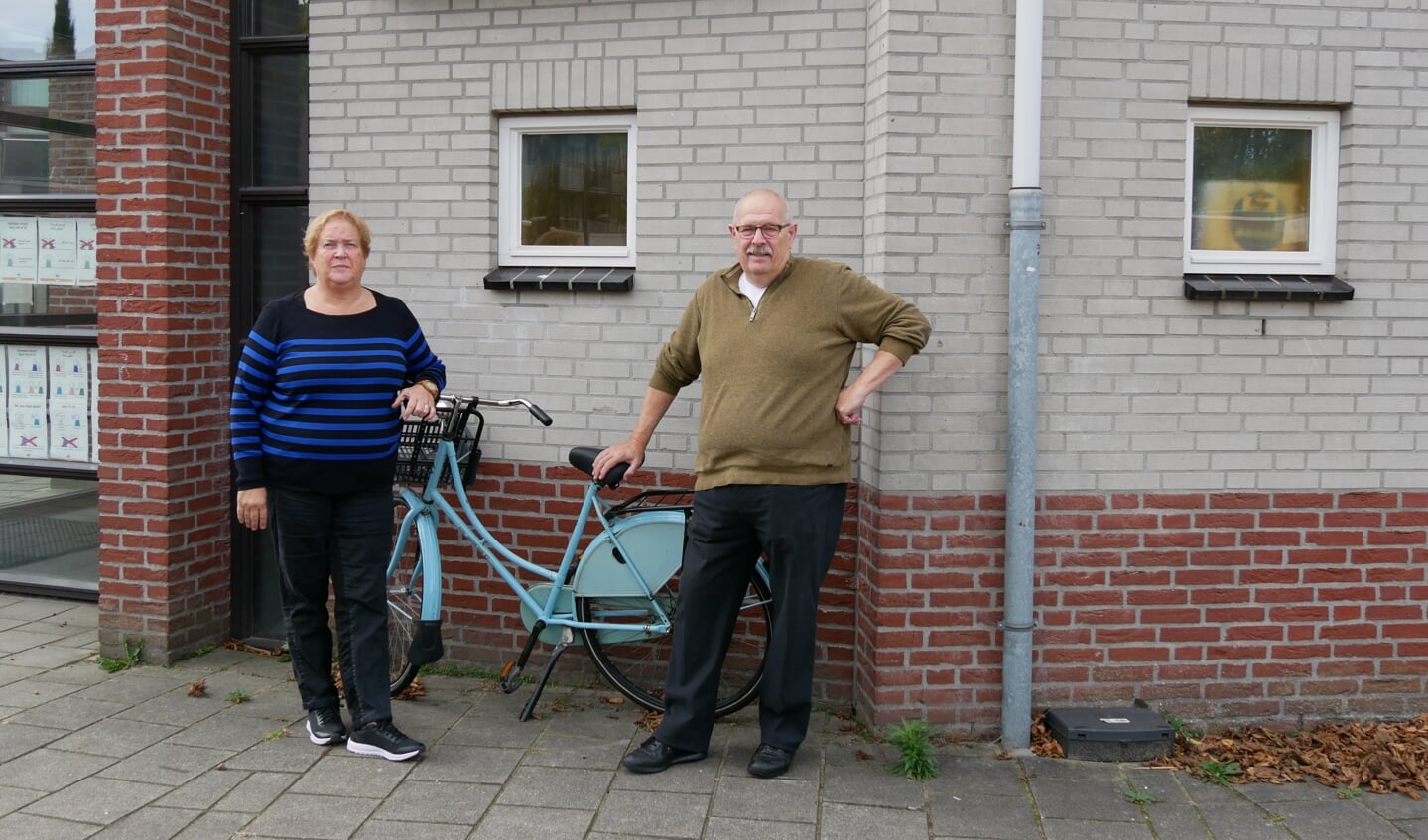 Mirjam Klaassen en Henk van Wanrooij voor Wijkgebouw D'n Blok.