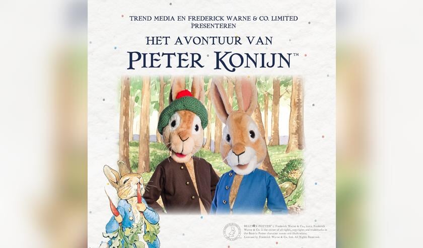 <p>Ga je op zondag 31 oktober mee op avontuur met Pieter Konijn en zijn vriendjes in HAL8 - Brabanthallen in Den Bosch?</p>