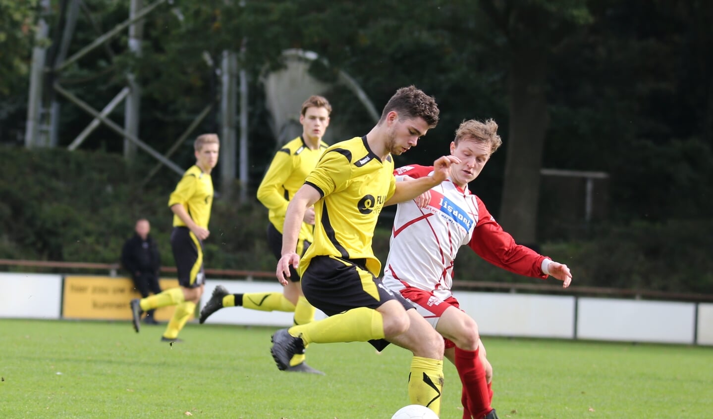 Boekel Sport en Melderslo bleven tegen elkaar steken op een 1-1 gelijkspel.