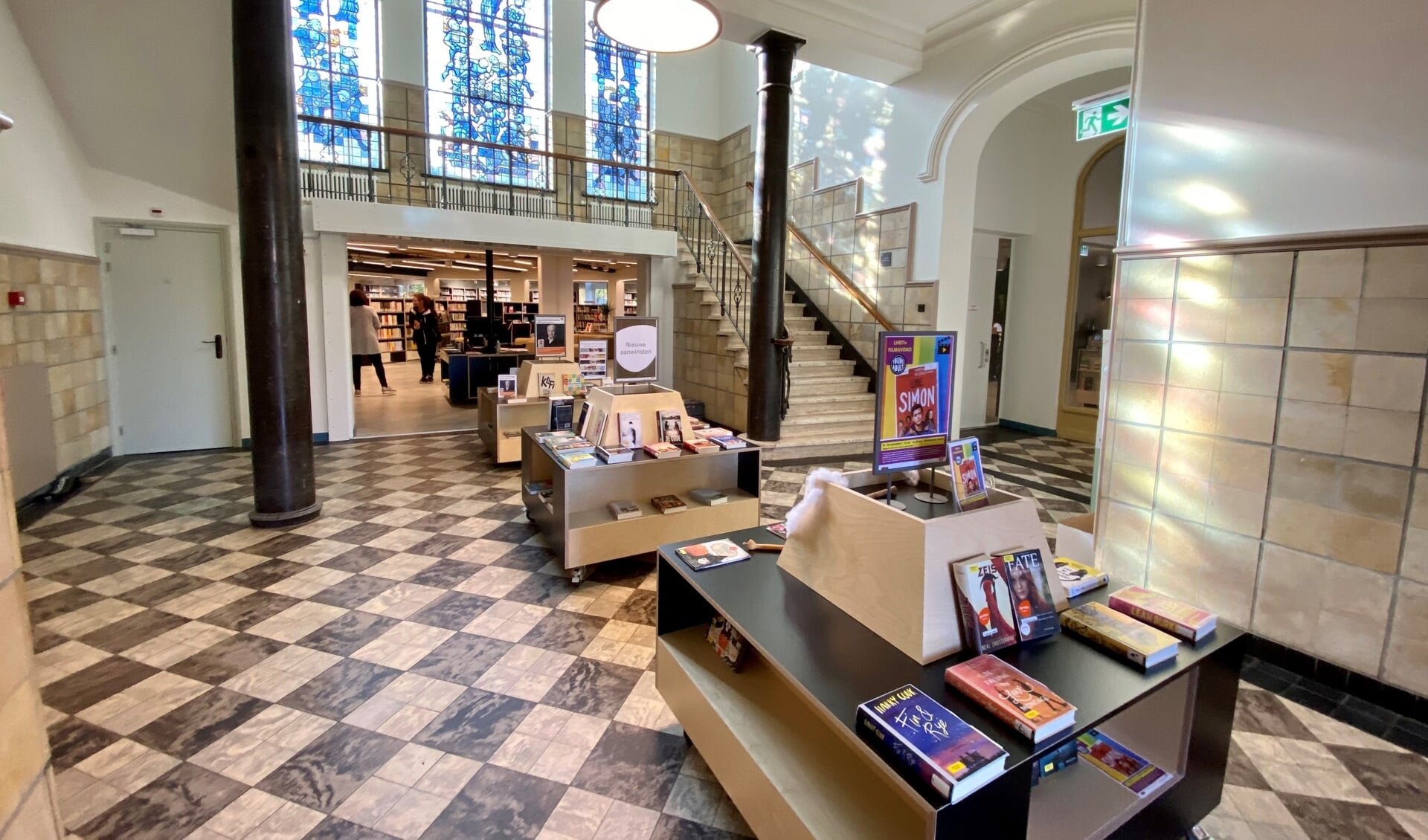 De bibliotheek in Veghel.
